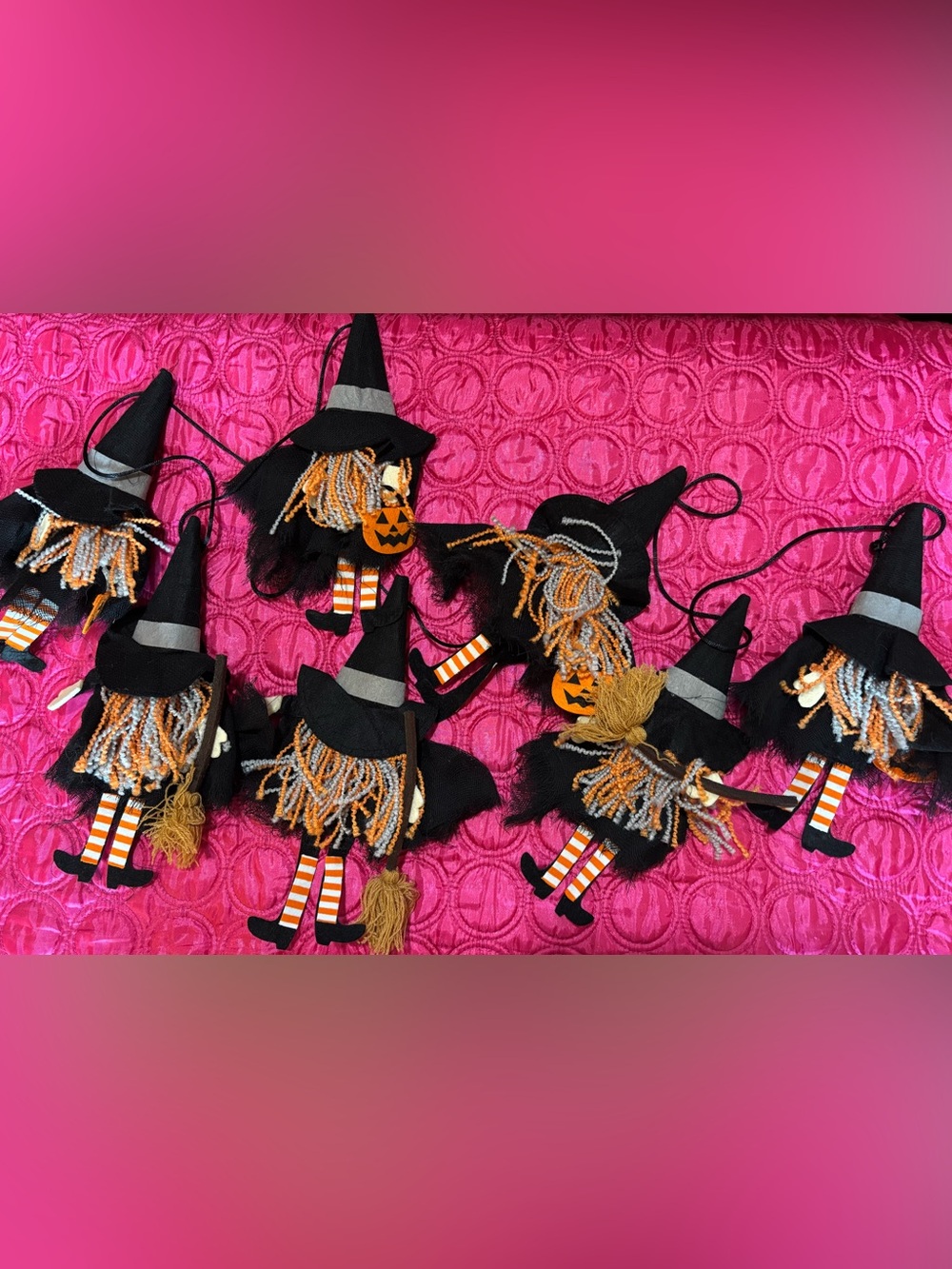 Witch Halloween Garland
